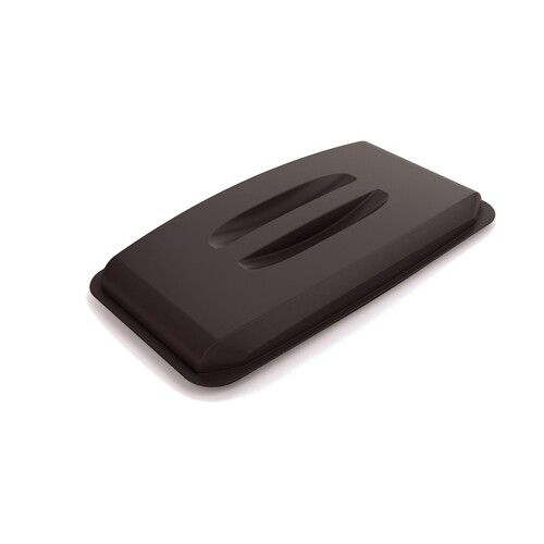 Abfalleimer DURABIN ECO 60l Behälter + Deckel schwarz Durable VEH2022051 59x60x28cm Produktbild Additional View 1 L