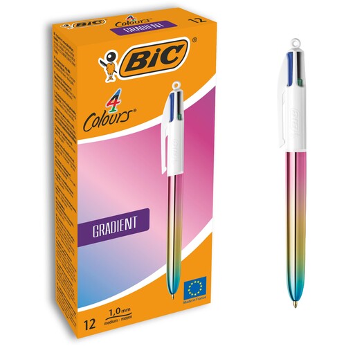 Vierfarb-Kugelschreiber 4 Colours GRADIENT Pastell 0,32mm BIC 511034 Produktbild Additional View 1 L