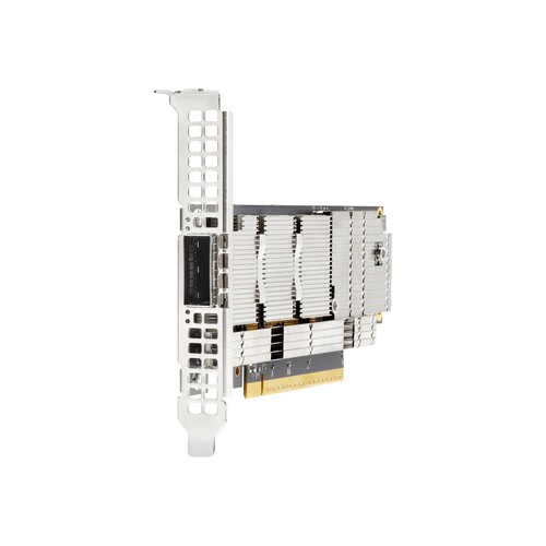 HPE InfiniBand NDR MCX75310AAS-NEAT Adapter - Netzwerkadapter Produktbild Front View L