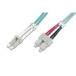 DIGITUS LWL Multimode OM 3 Patchkabel, LC / SC Produktbild Additional View 1 S