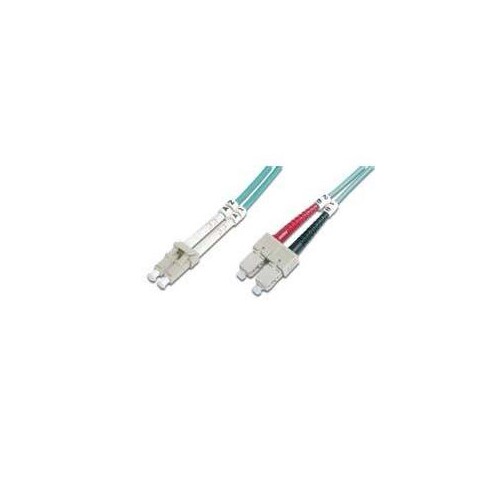 DIGITUS LWL Multimode OM 3 Patchkabel, LC / SC Produktbild Additional View 1 L