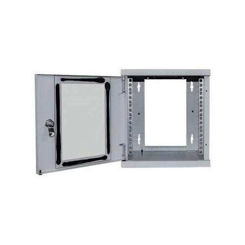 Intellinet Network Cabinet, Wall Mount (Standard), 6U, Usable Depth 265mm/Width 239mm, Grey, Assembl Produktbild