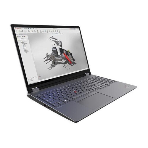 Lenovo ThinkPad P16 Gen 2 21FA - Intel Core i9 13980HX / 2.2 GHz - Win 11 Pro - Arc A30M - 64 GB RAM Produktbild Front View L