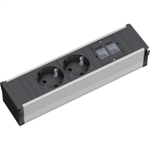 Bachmann CONI - Steckdosenleiste - Ausgangsanschlüsse: 2 Produktbild Additional View 1 L