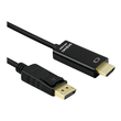 ROLINE Adapterkabel - DisplayPort männlich zu HDMI männlich - 1 m - abgeschirmt - Schwarz - hauchver Produktbild