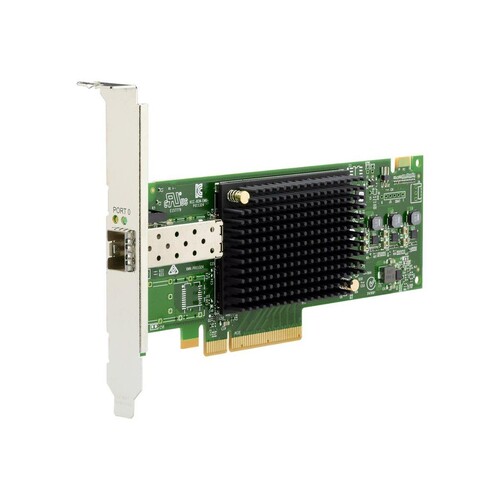 HPE SN1700E - Hostbus-Adapter - PCIe 4.0 x8 - 64Gb Fibre Channel (Short Wave) Produktbild Front View L