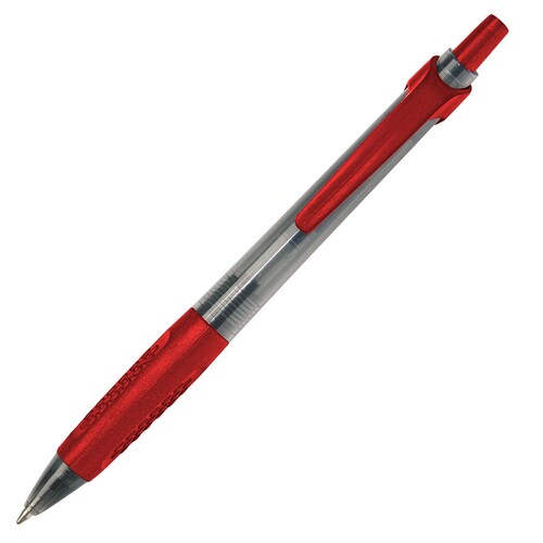 Kugelschreiber mittel rot mit G2-Mine BestStandard Produktbild Front View L