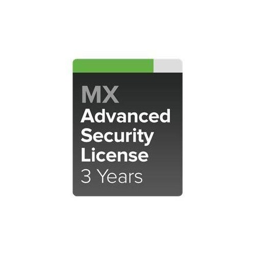 Cisco Meraki Advanced Security - Abonnement-Lizenz (3 Jahre) Produktbild