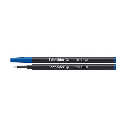 Tintenrollermine Topball 850 0,5mm blau Schneider 8503 Produktbild Front View L