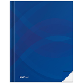 Notizbuch A5 liniert 96Blatt Hardcover Business blau RNK 46486 Produktbild