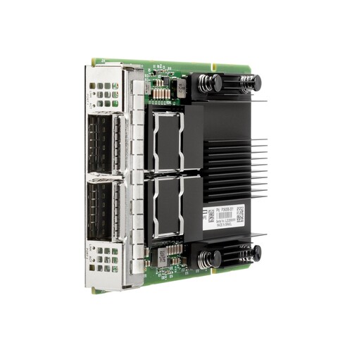 HPE InfiniBand HDR MCX653436A-HDAI - Netzwerkadapter Produktbild Front View L