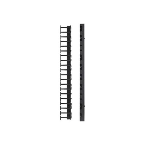 APC Kabelführungsplatte für Schaltschrank - Schwarz - 42HE - TAA-konform (Packung mit 2) Produktbild Additional View 3 L