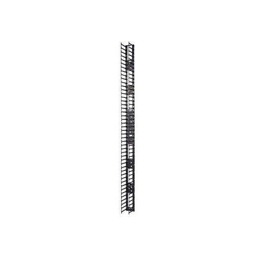 APC Rack - Kabelführungssatz - Schwarz - 48U - TAA-konform (Packung mit 2) Produktbild