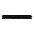 StarTech.com 1 HE 19 Rangierpanel / Kabelordner Kabelmanagement mit Abdeckung - Server Finger Kabelk Produktbild