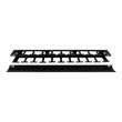 StarTech.com 1 HE 19 Rangierpanel / Kabelordner Kabelmanagement mit Abdeckung - Server Finger Kabelk Produktbild Additional View 2 S