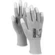 OX-ON Montagehandschuh Nylon-Carbon-Strick / Flexible Basic 1011 / Gr. 7 / grau-weiß Produktbild