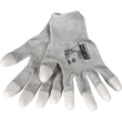 OX-ON Montagehandschuh Nylon-Carbon-Strick / Flexible Basic 1011 / Gr. 7 / grau-weiß Produktbild Additional View 4 S