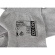 OX-ON Montagehandschuh Nylon-Carbon-Strick / Flexible Basic 1011 / Gr. 7 / grau-weiß Produktbild Additional View 5 S