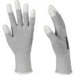 OX-ON Montagehandschuh Nylon-Carbon-Strick / Flexible Basic 1011 / Gr. 9 / grau-weiß Produktbild Additional View 3 S