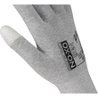 OX-ON Montagehandschuh Nylon-Carbon-Strick / Flexible Basic 1011 / Gr. 9 / grau-weiß Produktbild Additional View 6 S