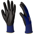 OX-ON Montagehandschuh / Nylon-Strick / Flexible Comfort 1308 / Gr. 11 / blau-schwarz Produktbild Additional View 3 S