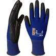 OX-ON Montagehandschuh / Nylon-Strick / Flexible Comfort 1308 / Gr. 7 / blau-schwarz Produktbild Additional View 2 S