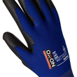 OX-ON Montagehandschuh / Nylon-Strick / Flexible Comfort 1308 / Gr. 7 / blau-schwarz Produktbild Additional View 5 S