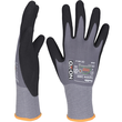OX-ON Montagehandschuh Baumwoll-Strick / Flexible Supreme 1600 / Gr. 10  / grau-schwarz Produktbild Additional View 6 S