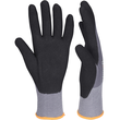 OX-ON Montagehandschuh Baumwoll-Strick / Flexible Supreme 1600 / Gr. 10  / grau-schwarz Produktbild Additional View 2 S