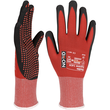 OX-ON Montagehandschuh  Nylon-Strick / Flexible Supreme 1609 / Gr. 9 / rot-schwarz Produktbild Additional View 4 S