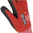 OX-ON Montagehandschuh  Nylon-Strick / Flexible Supreme 1609 / Gr. 9 / rot-schwarz Produktbild Additional View 3 S