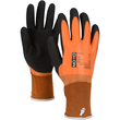 OX-ON Montagehandschuh Polyester-Strick / Flexible Supreme 1611 / Gr. 7 / orange-schwarz Produktbild