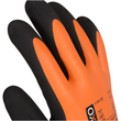 OX-ON Montagehandschuh Polyester-Strick / Flexible Supreme 1611 / Gr. 7 / orange-schwarz Produktbild Additional View 4 S
