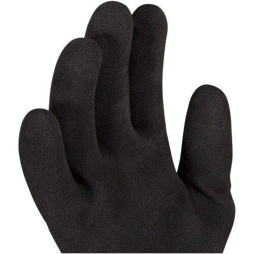 OX-ON Montagehandschuh Polyester-Strick / Flexible Supreme 1611 / Gr. 7 / orange-schwarz Produktbild Additional View 5 L