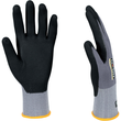 OX-ON Montagehandschuh  Nylon / Flexible Advanced 1900 / Gr. 7 / grau-schwarz Produktbild Additional View 2 S