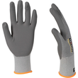 OX-ON Montagehandschuh  Nylon / Flexible Advanced 1907 / Gr. 10 / grau Produktbild Additional View 2 S