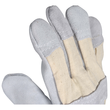 OX-ON Rindspaltleder-Handschuh / Worker Basic 2001 / Gr. 10 / weiß Produktbild Additional View 6 S
