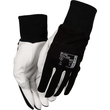 OX-ON Mechanikerhandschuh Leder / Worker Basic 2008 / Gr. 7 / schwarz-weiß Produktbild Additional View 1 S