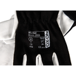 OX-ON Mechanikerhandschuh Leder / Worker Basic 2008 / Gr. 7 / schwarz-weiß Produktbild Additional View 7 S