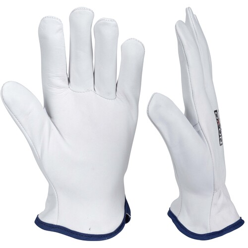 OX-ON Volllederhandschuh / Worker Comfort 2301 / Gr. 9 / weiß Produktbild Additional View 3 L