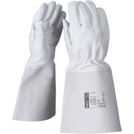 Schweißerhandschuh Leder / Gr. 10 weiß / OX-ON Worker Comfort 2303  Produktbild