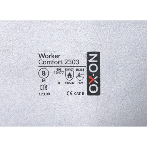 OX-ON Schweißerhandschuh  Leder / Worker Comfort 2303 / Gr. 8 / weiß Produktbild Additional View 7 L