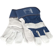 OX-ON Rindvollleder-Handschuh / Worker Supreme 2600 / Gr. 9 / weiß-blau Produktbild Additional View 3 S