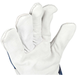OX-ON Rindvollleder-Handschuh / Worker Supreme 2600 / Gr. 9 / weiß-blau Produktbild Additional View 5 S