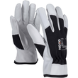 OX-ON Mechanikerhandschuh  Leder / Worker Supreme 2601 / Gr. 7 / weiß-schwarz Produktbild
