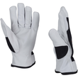 OX-ON Mechanikerhandschuh  Leder / Worker Supreme 2601 / Gr. 7 / weiß-schwarz Produktbild Additional View 2 S