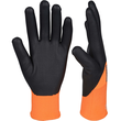OX-ON Winterhandschuh  Acryl-Strick / Winter Comfort 3300 / Gr. 11 / orange-schwarz Produktbild Additional View 2 S