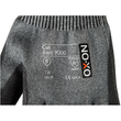 OX-ON Schnittschutzhandschuh  Nylon / Cut Basic 9000 / Gr. 8 / grau-schwarz Produktbild Additional View 7 S