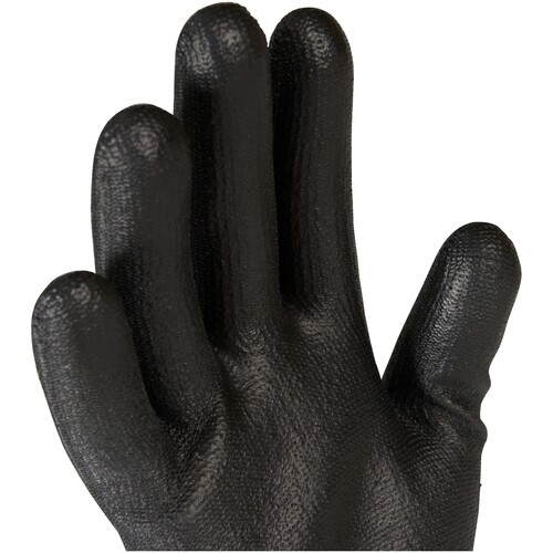 OX-ON Schnittschutzhandschuh  Nylon / Cut Basic 9000 / Gr. 8 / grau-schwarz Produktbild Additional View 5 L