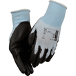OX-ON Schnittschutzhandschuh Polyester / Cut Basic 9001 / Gr. 7 / hellblau-schwarz Produktbild Additional View 1 S